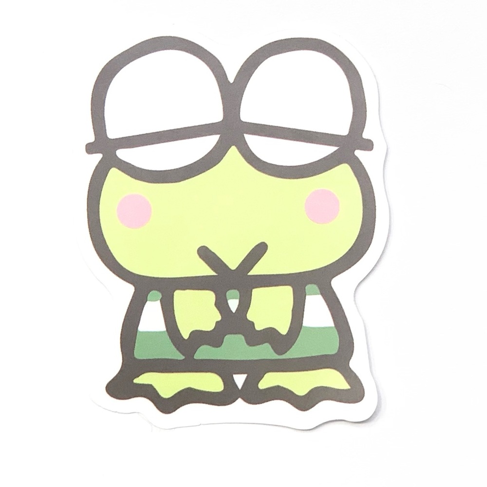 Keroppi Vinyl Sticker - Picture 1 of 2